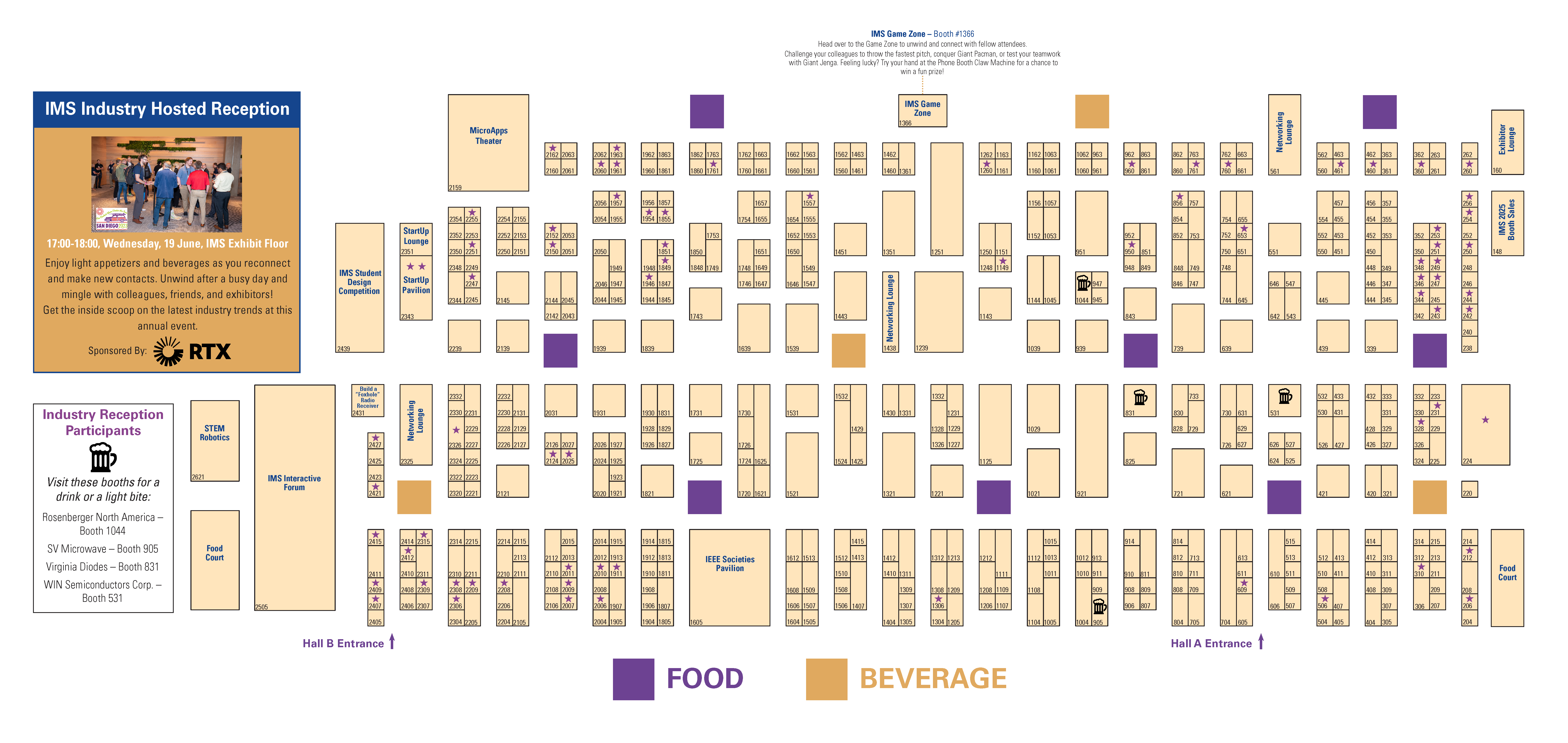 Food and bev floorplan